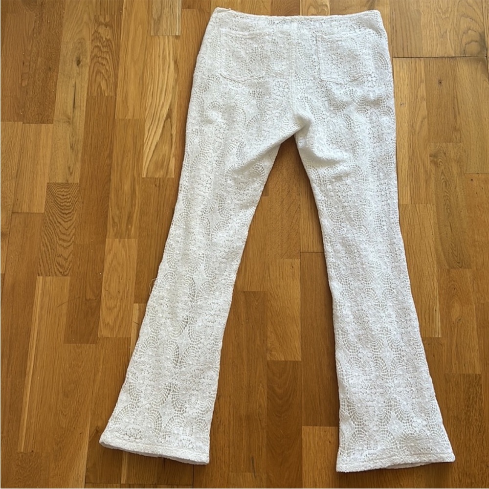 Vintage Y2K White Crochet Pants - Picture 10 of 10